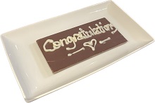 Chocolate plaque