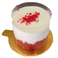 Red velvet cheese cake